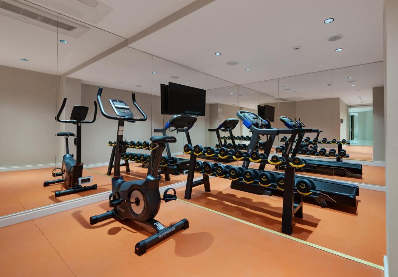 Gleam Collection Hotel อิสตันบูล ภายนอก รูปภาพ The gym at the hotel